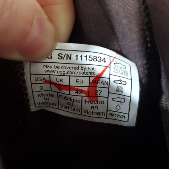 UGG Men's Emmett Waterproof Leather Duck Boot Stout Size 9 NIB - Picture 10 of 14